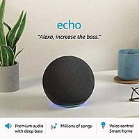 Echo (4th Gen, 2020 release) | Premium sound powered by Dolby and Alexa (Black) Echo (4th Gen, 2020 release) | Premium sound powered by Dolby and Alexa (Black)