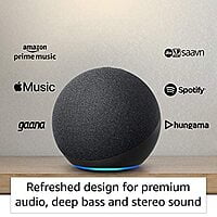 Echo (4th Gen, 2020 release) | Premium sound powered by Dolby and Alexa (Black) Echo (4th Gen, 2020 release) | Premium sound powered by Dolby and Alexa (Black)